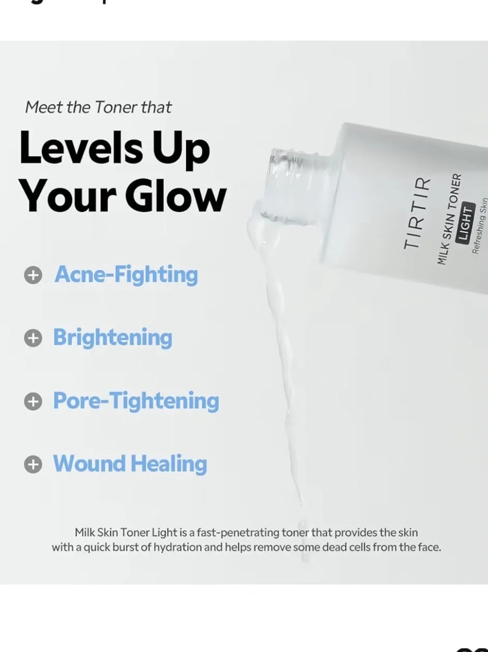 TIRTIR Milk Skin Toner Light - White lot of 5 (1)